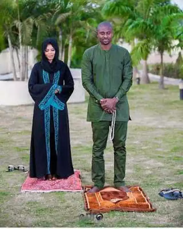 See How This Nigerian Muslim Couple Made Their Prewedding Photo